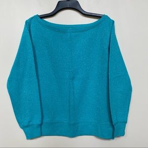 Xersion Long Sleeve Glitter Top